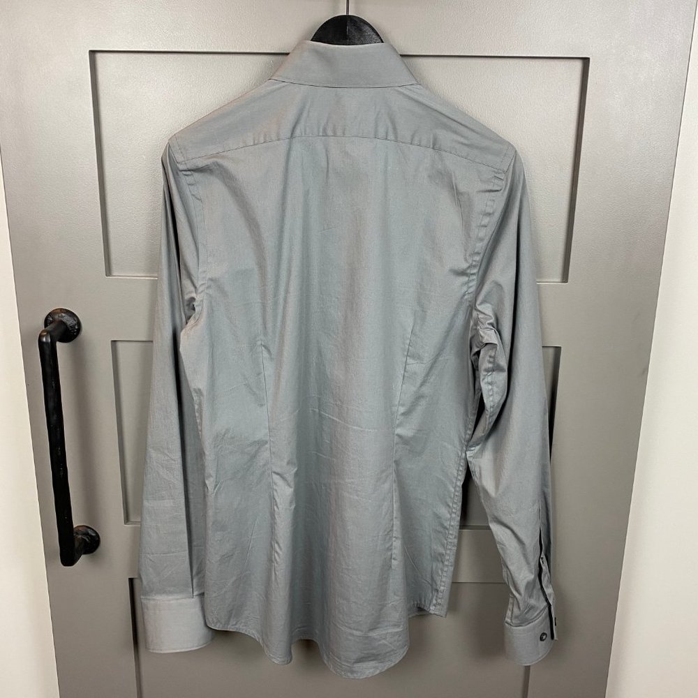 Express 1mx Gray Button Down - image 2